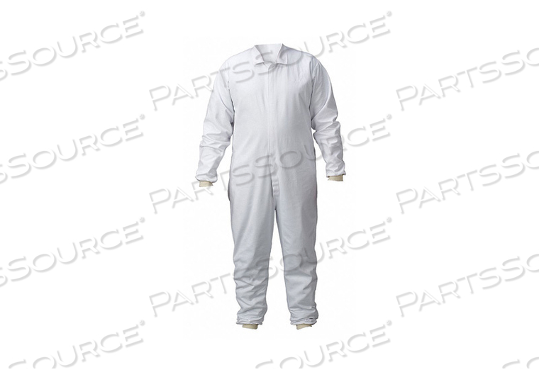 LAB COVERALL CHEST SZ 64 62X30 WHITE by Lakeland LAB COVERALL CHEST SZ 64 62X30 WHITE by Lakeland