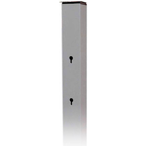 SPIRA ALUMINUM IN-GROUND POST FOR SPIRA MAILBOXES WITH NEWSPAPER BIN 5X5X72-1/2, GRAY by 603 Products LLC