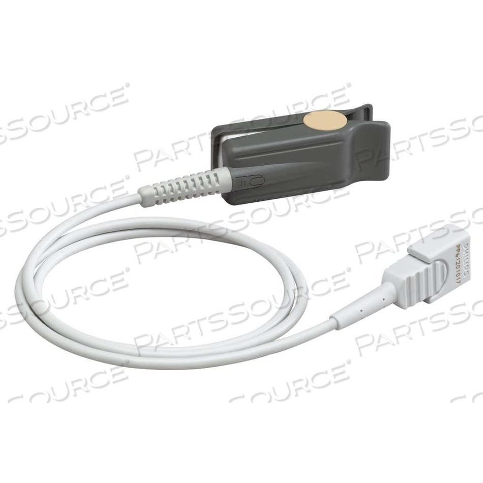 REUSABLE CLIP ADULT SPO2 SENSOR by Philips Healthcare