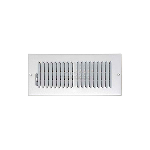 SPEEDI-GRILLE CEILING OR WALL VENT REGISTER WITH 2 WAY DEFLECTION 4" X 8" by Applied Applications Int'l, LLC