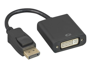 AXIOM, ADAPTER, DISPLAYPORT (M) TO DVI-I (F), DISPLAYPORT 1.1A, 1080P SUPPORT, BLACK by Axiom