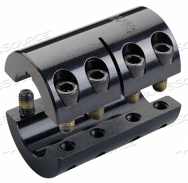 RIGID SHAFT COUPLING CLAMP 4-7/8 L by Ruland Manufacturing Inc. RIGID SHAFT COUPLING CLAMP 4-7/8 L by Ruland Manufacturing Inc.