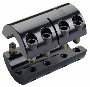 RIGID SHAFT COUPLING CLAMP 4-7/8 L by Ruland Manufacturing Inc. RIGID SHAFT COUPLING CLAMP 4-7/8 L by Ruland Manufacturing Inc.