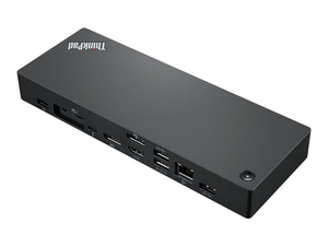 THINKPAD THUNDERBOLT 4 WORKSTATION DOCK, DOCKING STATION, THUNDERBOLT 4, HDMI, 2 X DP, 2 X THUNDERBOLT, GIGE, 300 WATT, UNITED STATES, FOR THINKP by Lenovo