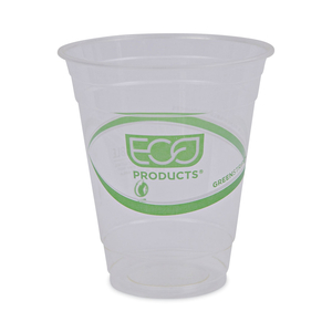 GREENSTRIPE RENEWABLE AND COMPOSTABLE COLD CUPS, 12 OZ, CLEAR, 50/PACK, 20 PACKS/CARTON by Eco-Products