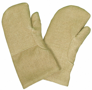 HEAT-RESISTANT MITTENS UNIVERSAL TAN PR by Newtex
