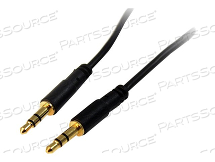 6FT SLIM 3.5MM STEREO AUDIO CABLE -M/M -THIS 3.5MM STEREO AUDIO CABLE IS A PERFE by StarTech.com Ltd.