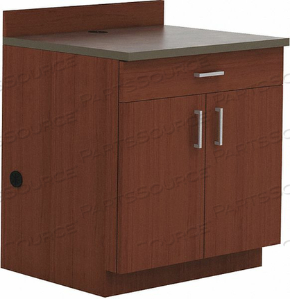 BASE CABINET 1 DRAWER MAHOGANY by Safco