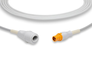 ADAPTER CABLE, TRANSDUCER, GRAY, TPU JACKET, 13FT LENGTH, LATEX, 4MM DIAMETER, FOR USE WITH: FOR CATO, CICERO EM, INFINITY DELTA, INFINITY K by Draeger Inc.