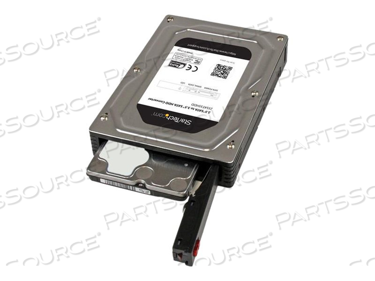 TURN A 2.5INCH SATA HDD/SSD INTO A 3.5INCH SATA DRIVE -2.5 TO 3.5 HDD ADAPTER -2 by StarTech.com Ltd. TURN A 2.5INCH SATA HDD/SSD INTO A 3.5INCH SATA DRIVE -2.5 TO 3.5 HDD ADAPTER -2 by StarTech.com Ltd.