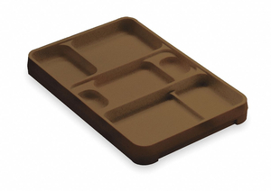 FOOD TRAY ROCK INSULATED PK10 by Cortech