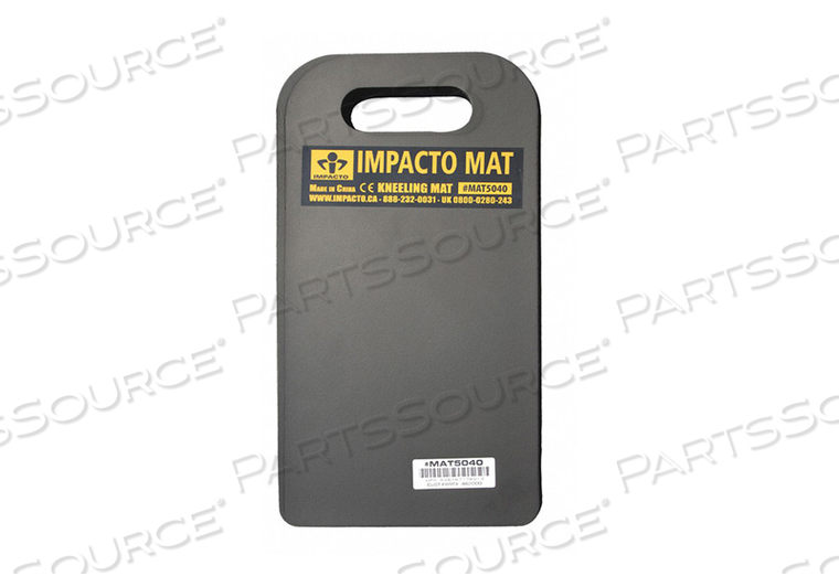 KNEELING MAT 16 X 8 IN. BLACK by Impacto
