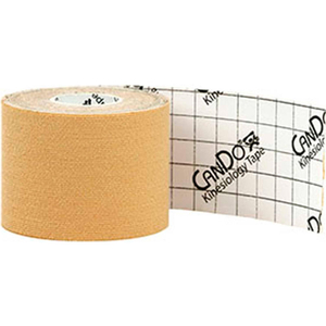 CANDO KINESIOLOGY TAPE, 2" X 16.5 FT., BEIGE, LATEX-FREE, 1 ROLL by Fabrication Enterprises