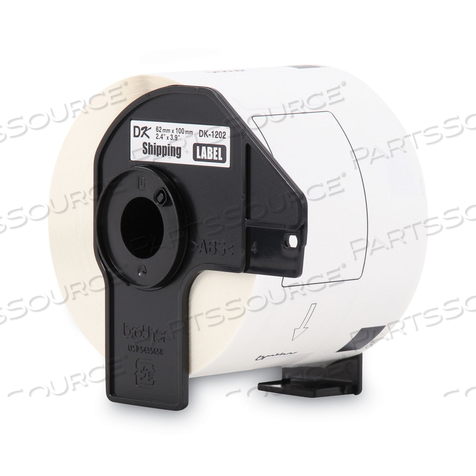 DIE-CUT SHIPPING LABELS, 2.4" X 3.9", WHITE, 300 LABELS/ROLL by Brother