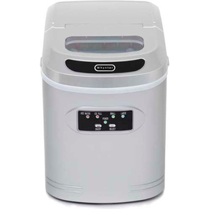 ICE MAKER, COMPACT, PORTABLE, METALLIC SILVER, MAKES 27 LBS. PER DAY by Whynter LLC ICE MAKER, COMPACT, PORTABLE, METALLIC SILVER, MAKES 27 LBS. PER DAY by Whynter LLC