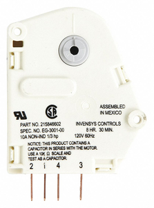 DEFROST TIMER by Frigidaire DEFROST TIMER by Frigidaire