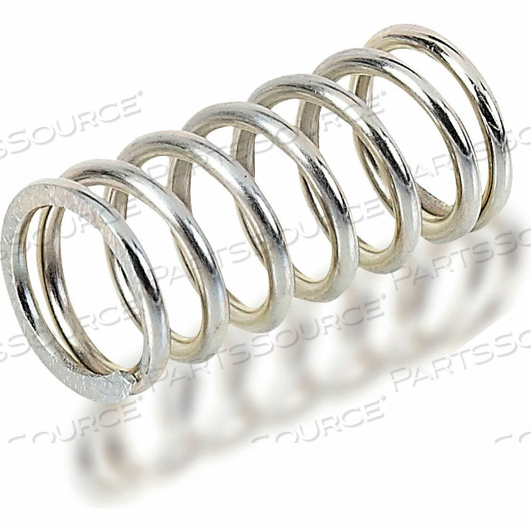 COMPRESSION SPRING - 0.6 O.D. X .045 WIRE DIA. - MUSIC WIRE - ZINC - USA - PKG OF 5 - GARDNER 