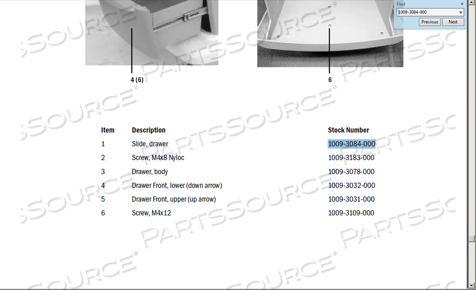 DRAWER SLIDE WITH SMOOTH AND SHINY FINISH by Datex-Ohmeda