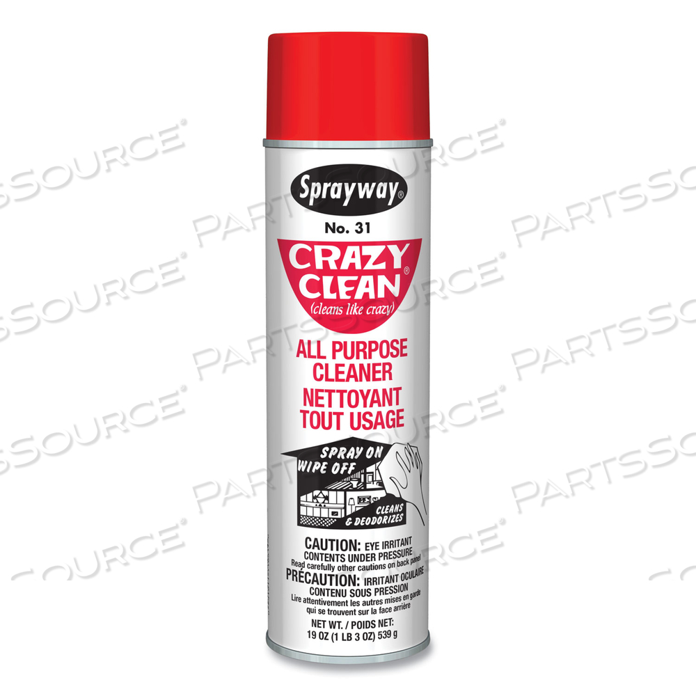 CLEANER,APC,FOAMING,12 by Sprayway CLEANER,APC,FOAMING,12 by Sprayway