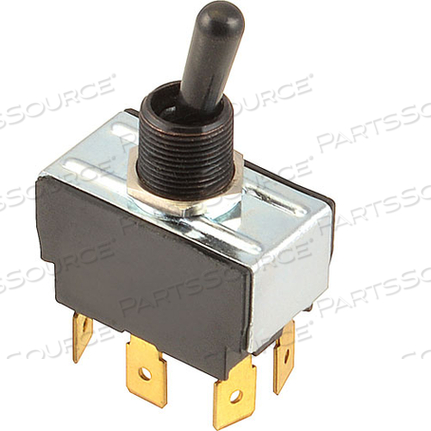 SWITCH, TOGGLE ON/MOM/ON, BLK by Lang