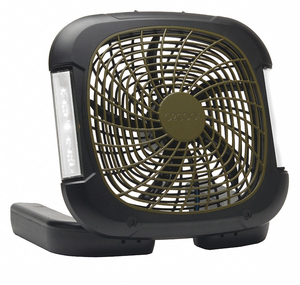 COMPACT FAN 2 SPEEDS 10 BLADE DIAMETER by Treva/O2Cool