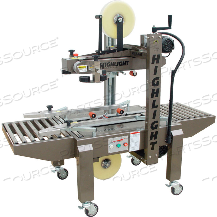 MAGNUM 1300 TB-U UNIFORM TOP & BOTTOM DRIVE CASE SEALER by Highlight MAGNUM 1300 TB-U UNIFORM TOP & BOTTOM DRIVE CASE SEALER by Highlight