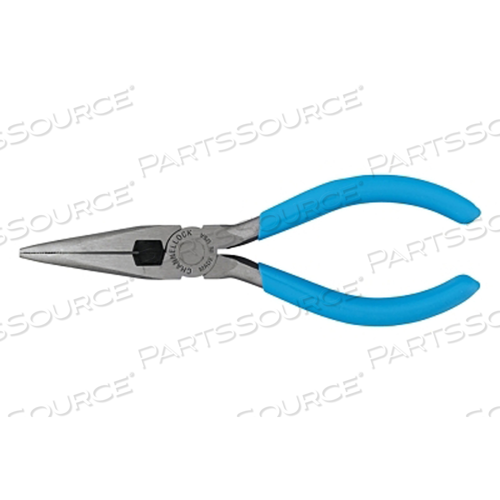 LONG NOSE PLIERS, STRAIGHT NEEDLE NOSE, HIGH CARBON STEEL, 6 IN OAL by Channellock Inc.