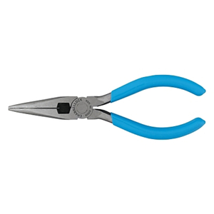 LONG NOSE PLIERS, STRAIGHT NEEDLE NOSE, HIGH CARBON STEEL, 6 IN OAL by Channellock Inc.