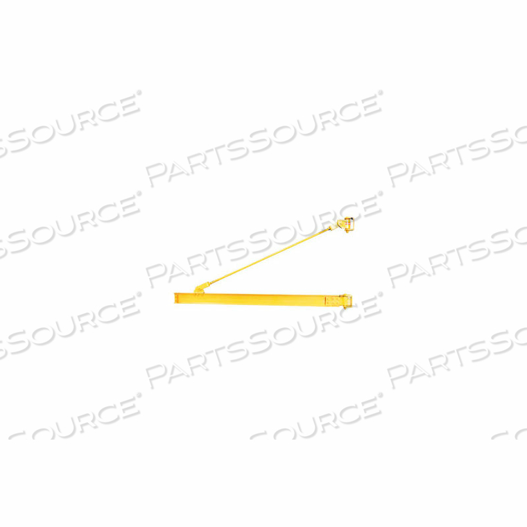 TOP-BRACED WALL MOUNTED JIB CRANE 2000 LB CAP 20' SPAN W/ 200 ROTATION by Abell-Howe Company TOP-BRACED WALL MOUNTED JIB CRANE 2000 LB CAP 20' SPAN W/ 200 ROTATION by Abell-Howe Company