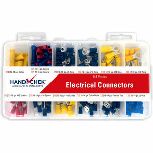 ELECTRICAL CONNECTOR ASSORTMENT 144 PIECE by Flint Hills Trading