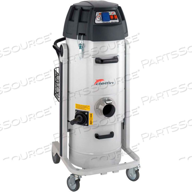 HEPA VACUUM - 12 GALLON 1.5 HP by Delfin Industrial HEPA VACUUM - 12 GALLON 1.5 HP by Delfin Industrial