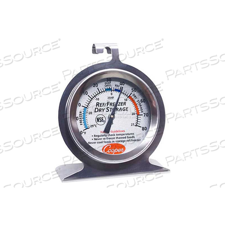 THERMOMETER, SHELF, -20/80F by Cooper-Atkins