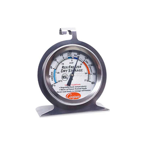 REFRIGERATOR/FREEZER THERMOMETER, DRY STORAGE by Cooper-Atkins