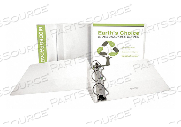 3-RING BINDER 1-1/2 WHITE by Samsill 3-RING BINDER 1-1/2 WHITE by Samsill