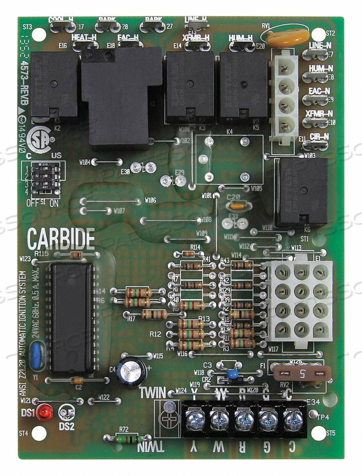 FURNACE BOARD FOR TRANE FURNACE SYSTEMS by White-Rodgers FURNACE BOARD FOR TRANE FURNACE SYSTEMS by White-Rodgers