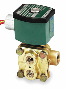 SOLENOID VALVE BRASS UNIVERSAL AIR by Red-Hat