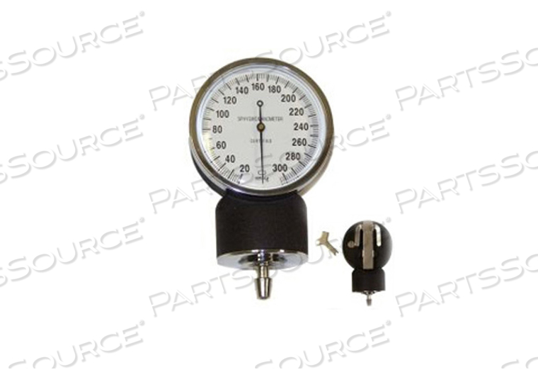 MANOMETER, HEAVY DUTY ADJUSTABLE, BLACK by Alco Sales & Service Co