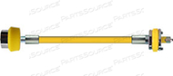 CONDUCTIVE HOSE ASSEMBLY, 1/4 IN OD, AIR, YELLOW, DISS HAND TIGHT X MALE CONNECTION, 15 FT by Ohio Medical, LLC