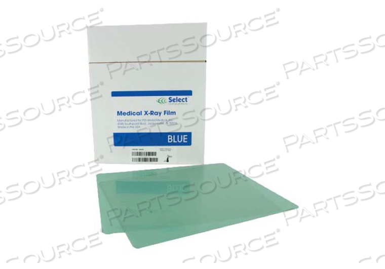 SELECT® BLUE X-RAY FILM (100 PER BOX) by McKesson