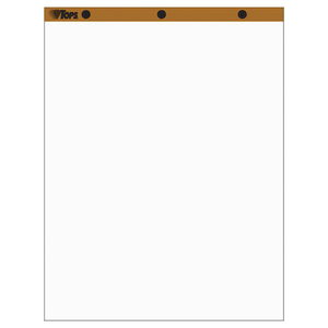 EASEL PADS, UNRULED, 27 X 34, WHITE, 50 SHEETS by Tops EASEL PADS, UNRULED, 27 X 34, WHITE, 50 SHEETS by Tops