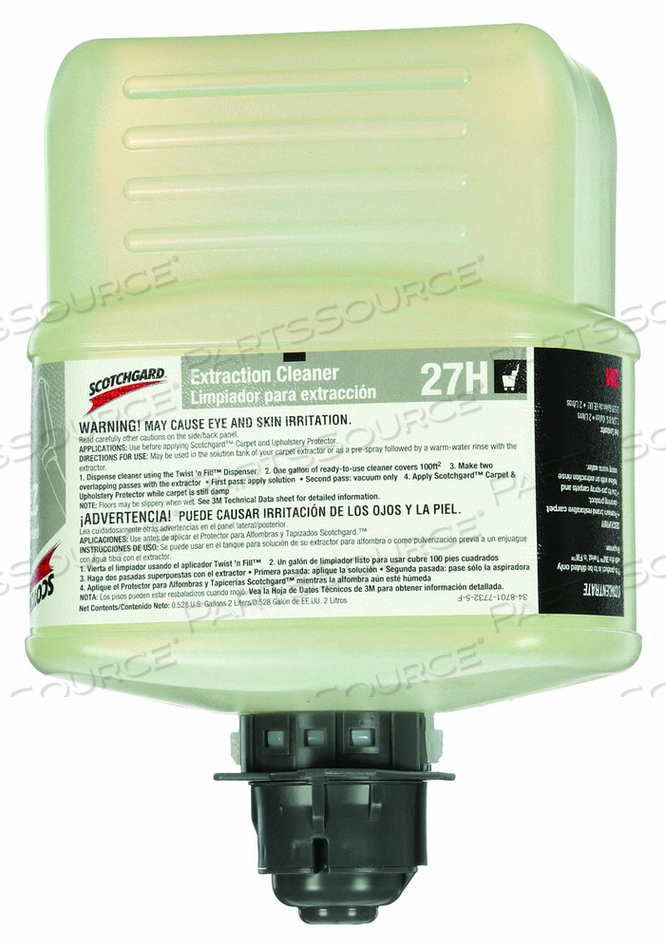 CARPET EXTRACTION CLEANER 2L BOTTLE by 3M Consumer CARPET EXTRACTION CLEANER 2L BOTTLE by 3M Consumer