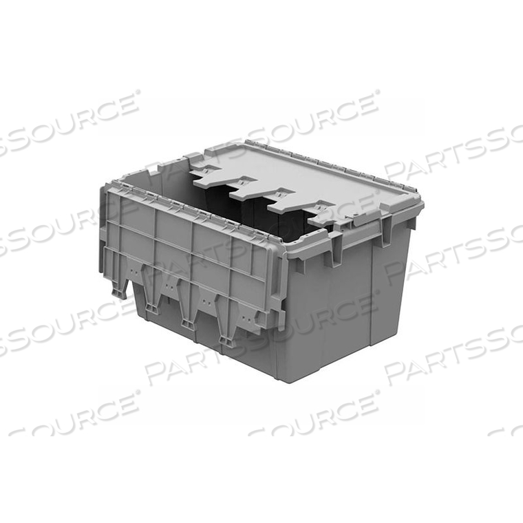 BUCKHORN ATTACHED LID CONTAINER - 21-1/2X15-1/4X12-1/2 by Akro-Mils / Myers Industries, Inc