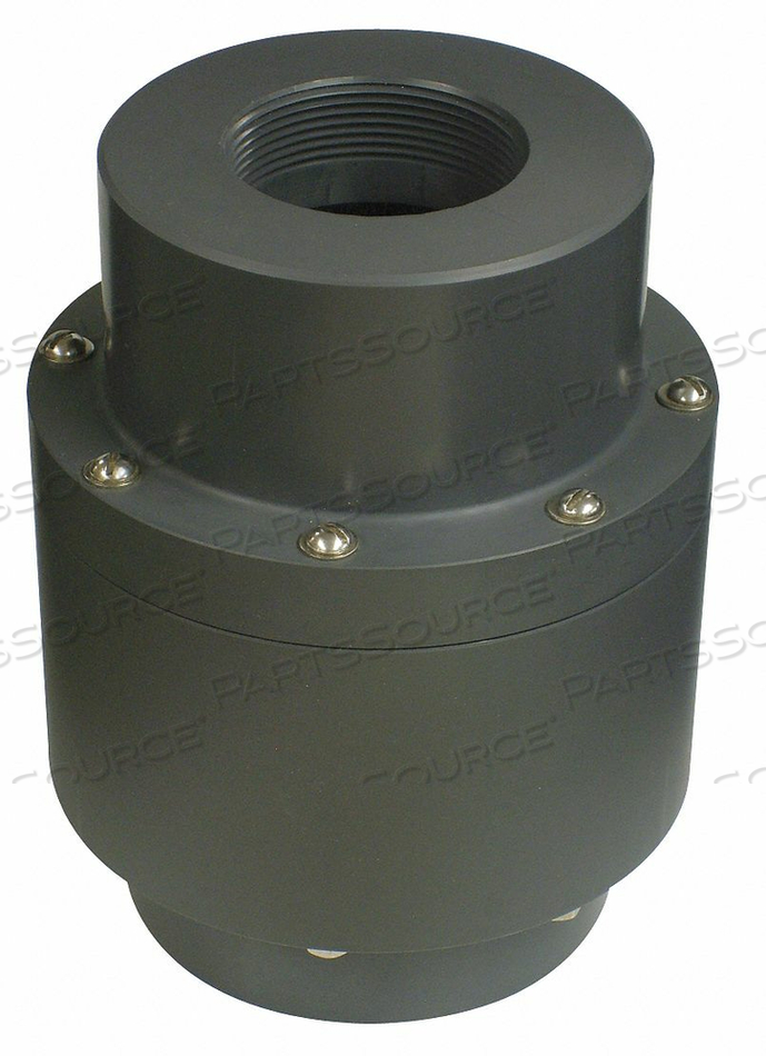 FLOW CONTROL VALVE 3/8IN FNPT PVC 1/4GPM by Plast-O-Matic