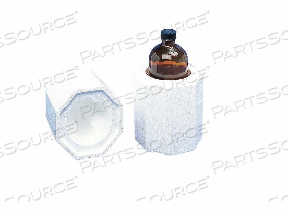 SHIPPER BOTTLE 3 IN L 3 IN W PK60 by Sonoco ThermoSafe