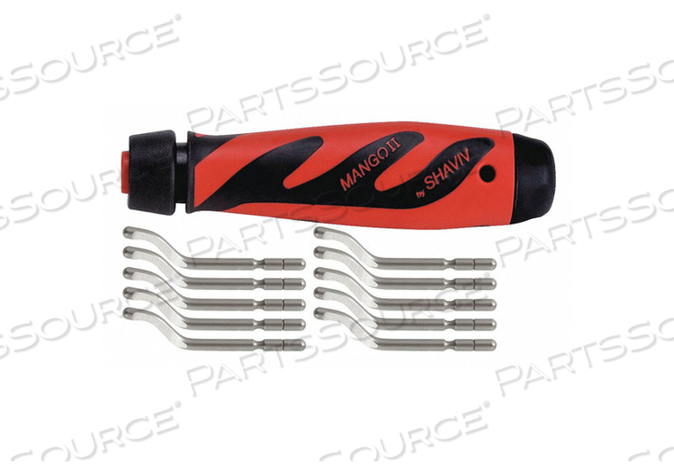 DEBURRING TOOL SET HEAVY-DUTY BLADES by Shaviv