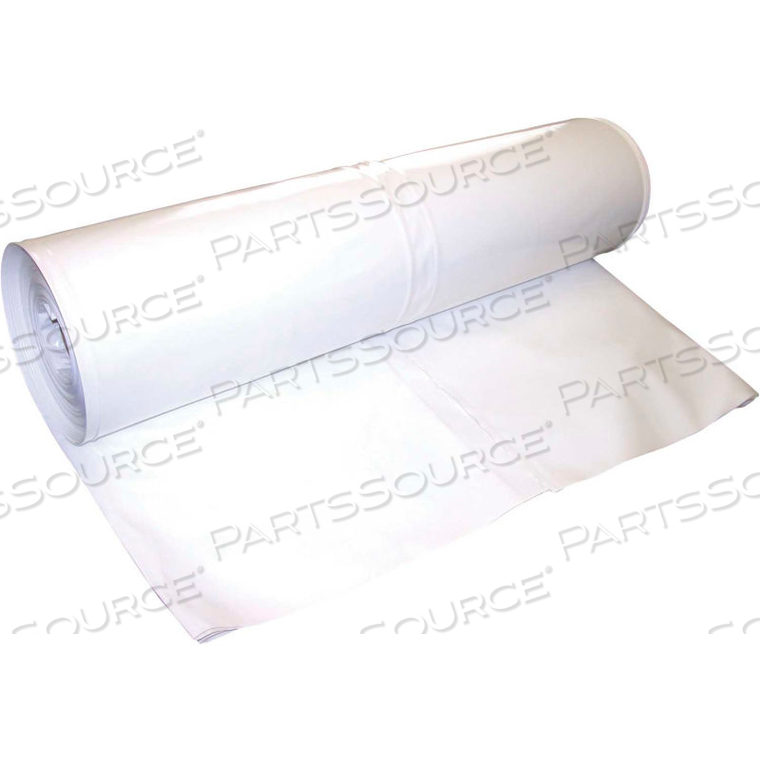 SHRINK WRAP 24'W X 120'L, 10 MIL, WHITE, 1 ROLL 