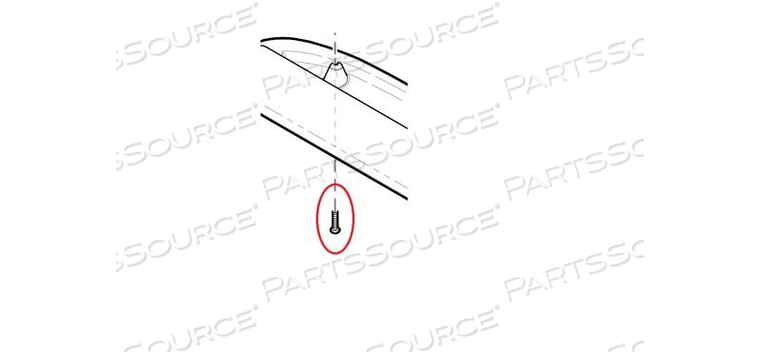 SCREW; #10-24 X 5/8IN SIZE by Midmark Corp.