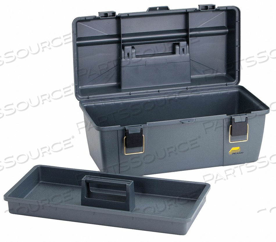 PORTABLE TOOL BOX 20-1/4 IN W GRAY by Plano Molding
