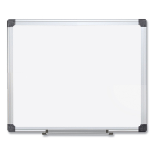 PORCELAIN VALUE DRY ERASE BOARD, 48 X 96, WHITE, ALUMINUM FRAME by MasterVision