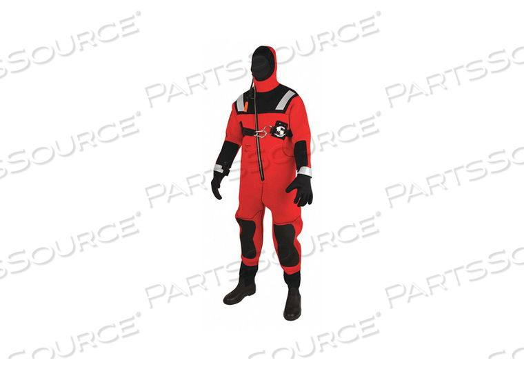 ICE RESCUE SUIT RED S 33 TO 42 CHEST 